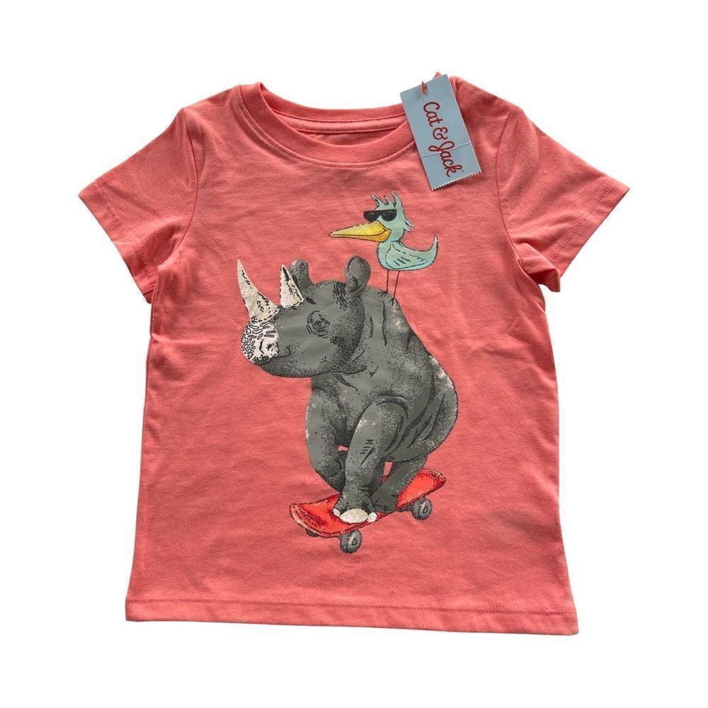 Toddler Boys' Short Sleeve Graphic T-Shirt - Cat & Jack™ Size 2T